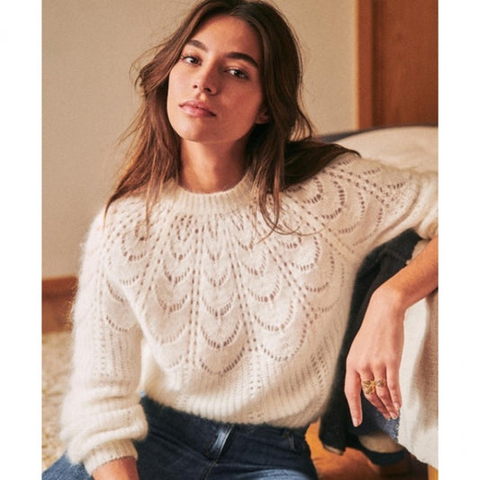 Pull Femme en Tricot pour l'Automne et l'Hiver