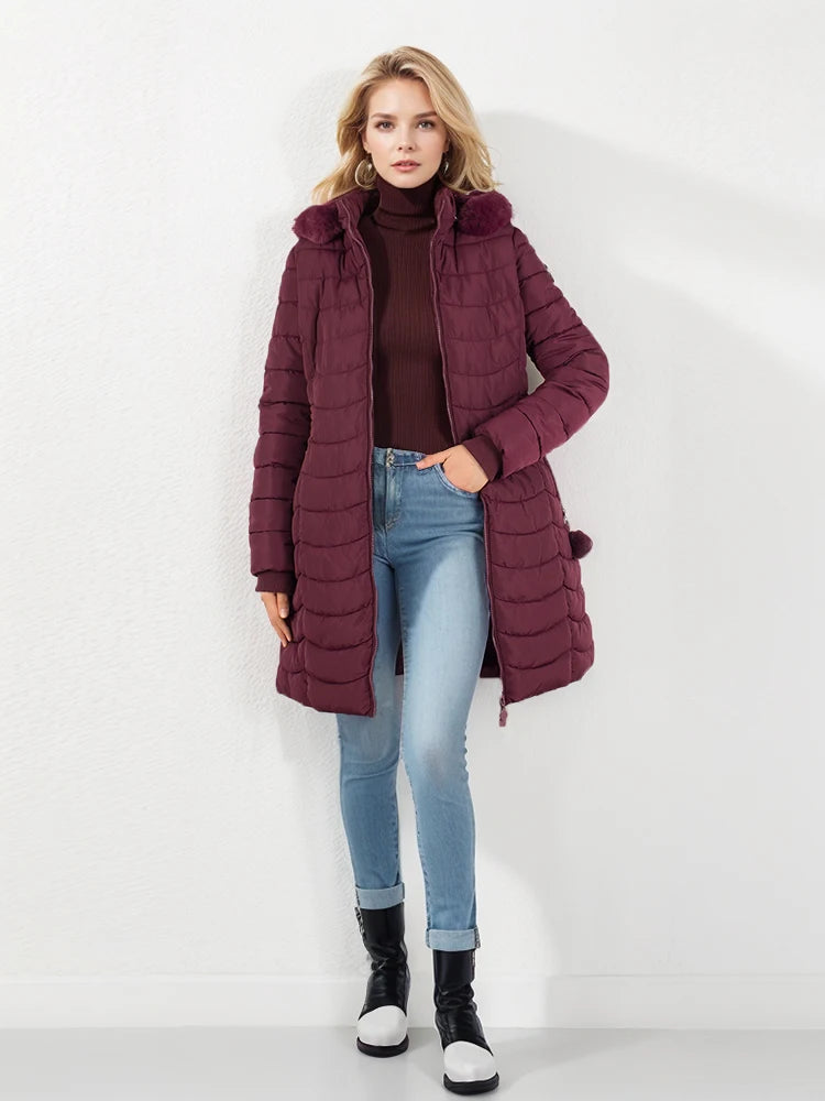 Veste Hiver Femme Santelon Longue